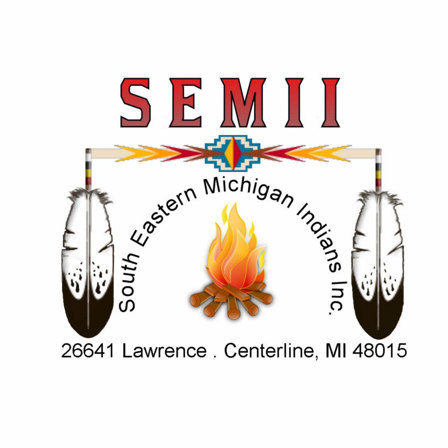 South Eastern Michigan Indians Inc Logo